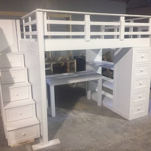 Handcrafted Loft Bed afbeelding 2