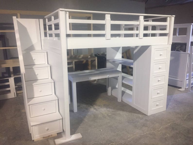 Handcrafted Loft Bed image 2