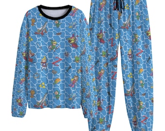 Z Wind Waker Pajama Set | Cozy Anime Loungewear | Unisex Warm Pajamas