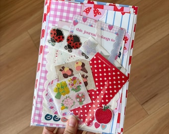 Custom Large Junk Journal Starter Kit: Scrapbook Starter Pack