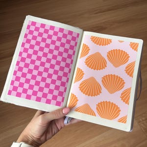Aangepast dagboekpapier met klevende achterkant, sticker dagboekpapier, kleurrijk plakboekpapier, ongewenst dagboekpapier, stickers ongewenst dagboek