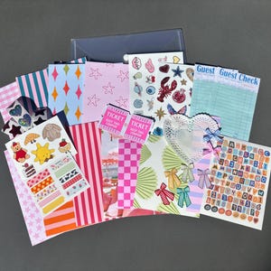 Large Surprise Junk Journal Starter Pack, Aesthetic Junk Journal Supplies, Scrapbook Starter Kit, Random Junk Journal Ephemera
