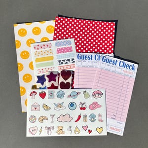 Surprise-dagboek-startpakket, esthetische junk-journaalbenodigdheden, plakboek-startpakket, willekeurig ongewenste ephemera-dagboek, mini-dagboekkit
