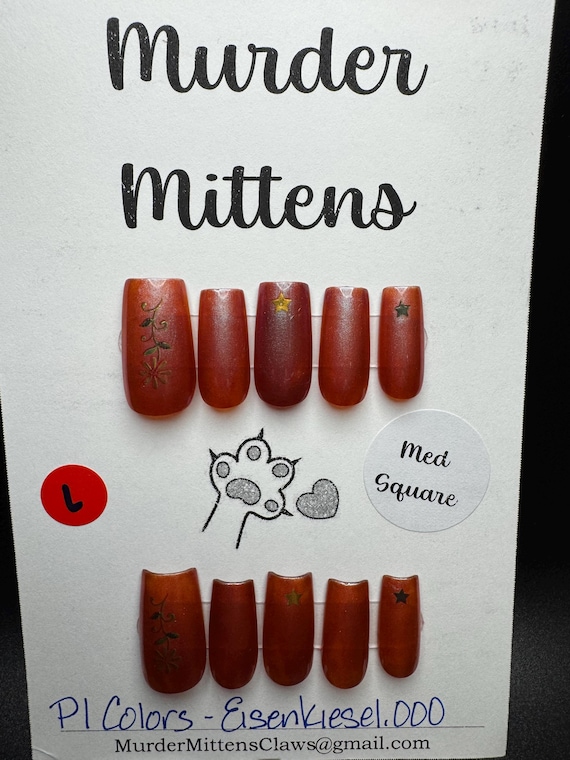 PI Colors - Eisenkiesel.000; press-on nails