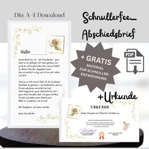 Hada del chupete | Carta del hada del chupete | Dejar el chupete Certificado, sistema de recompensas | Consejos | Descargar PDF para niños pequeños | Regalo para mamá