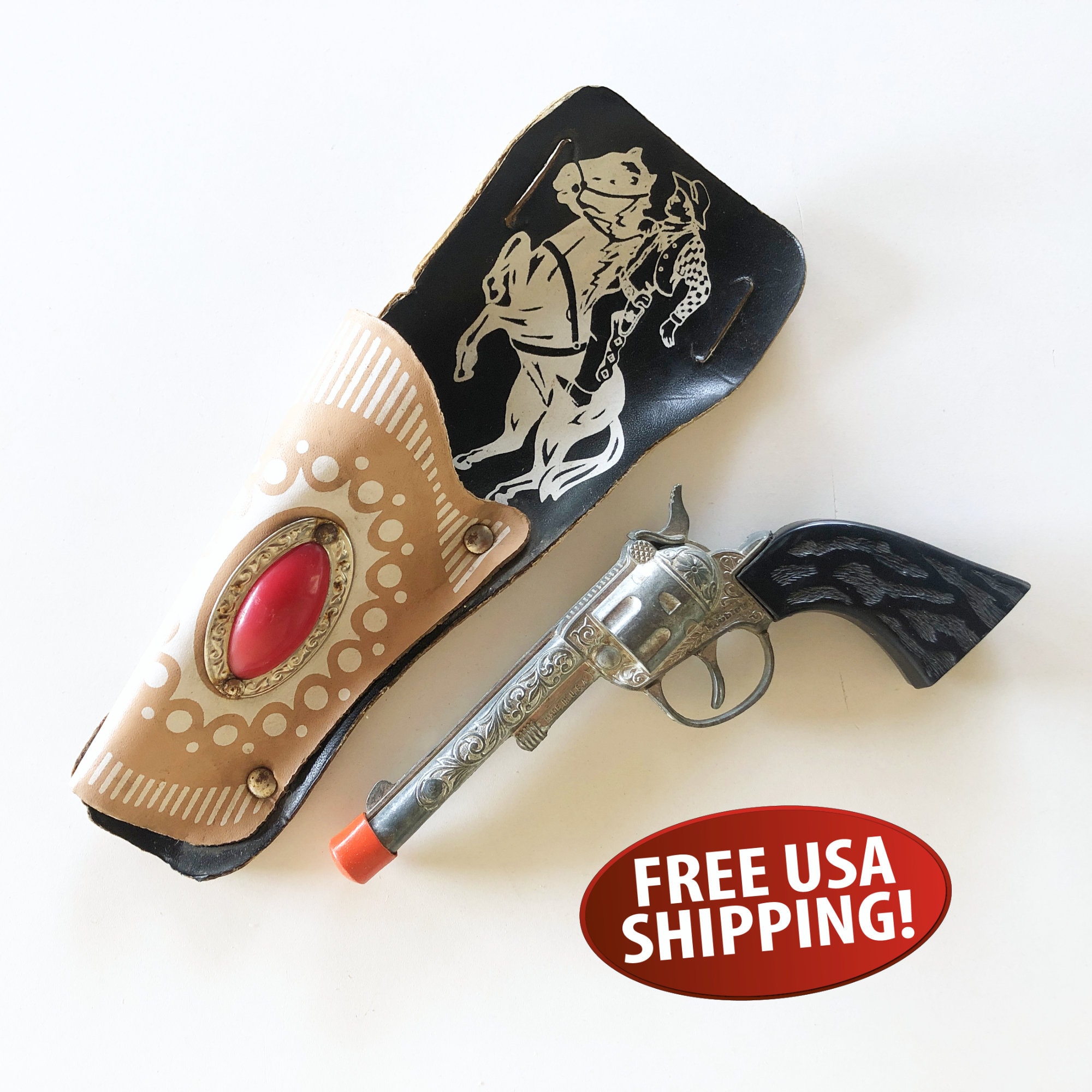 Cowboy toy gun discount