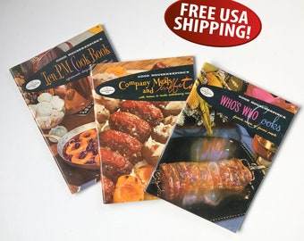 1958 Good Housekeeping Cookbooks, Mid-Century Recipe Bundle