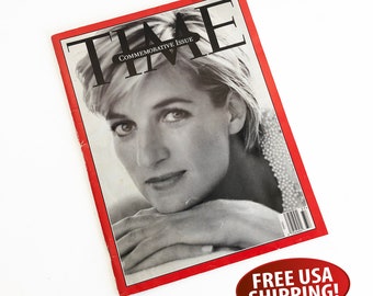 Princess Diana Death - Time Magazine Commemorative Issue - September 15, 1997, Lady Di Memorabilia, British Royals, Diana's Memorial Issue