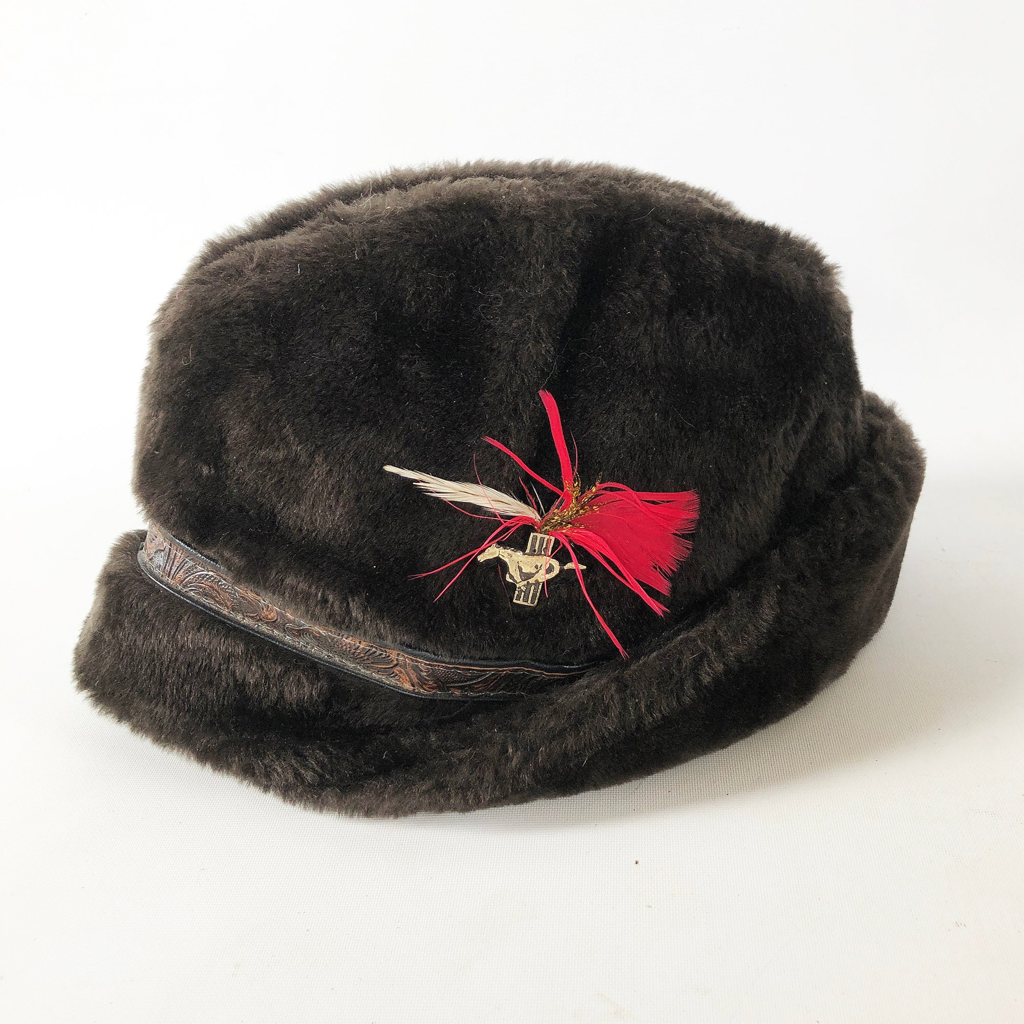 mens fedora hats with ear flaps