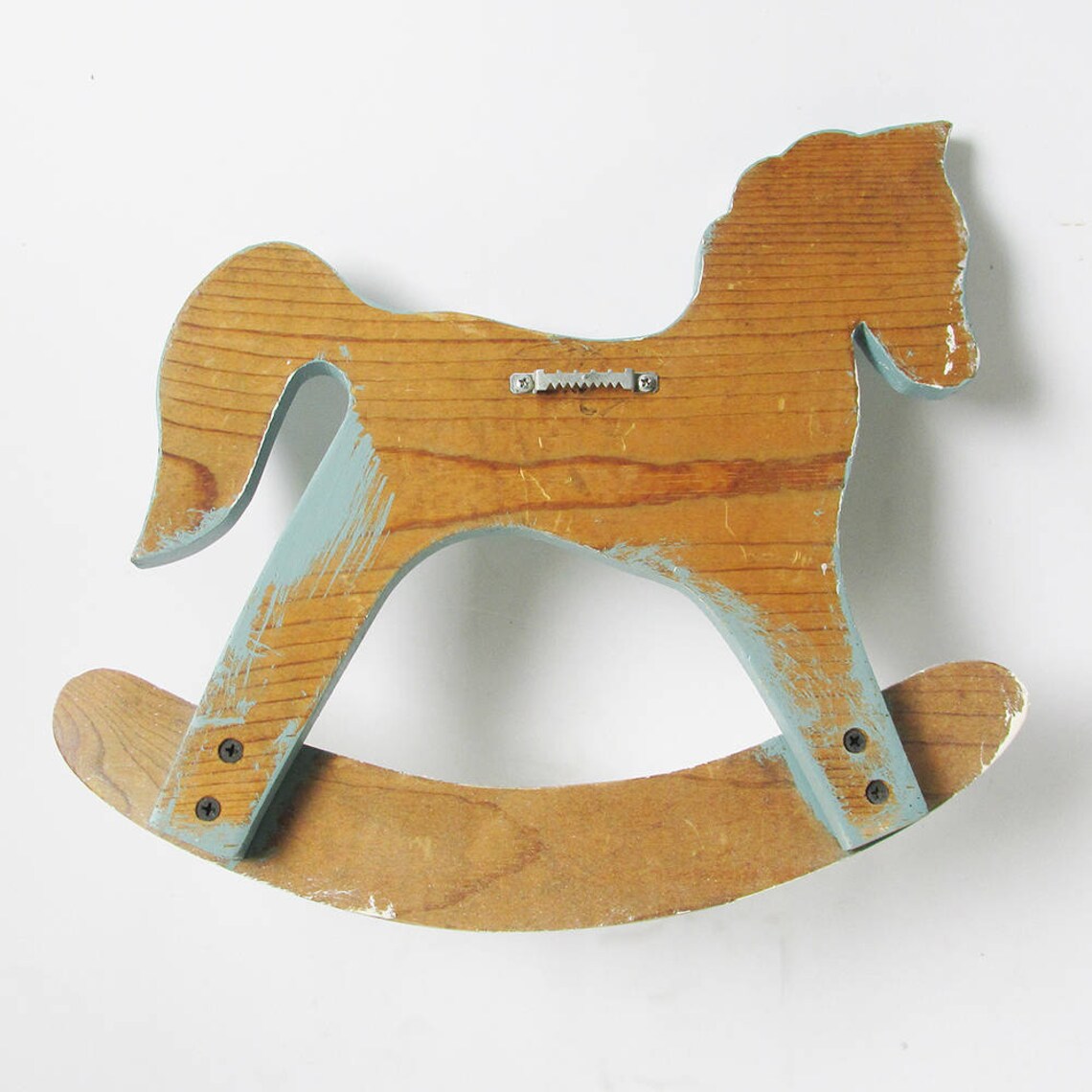 Wooden Rocking Horse Coat Rack Baby Room Hanging Rack Etsy