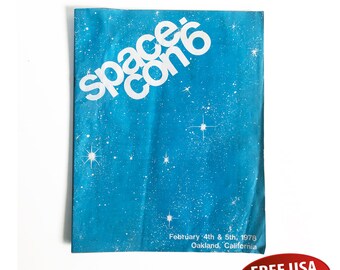 1978 Space-Con 6 Program – Vintage Star Trek Convention Memorabilia