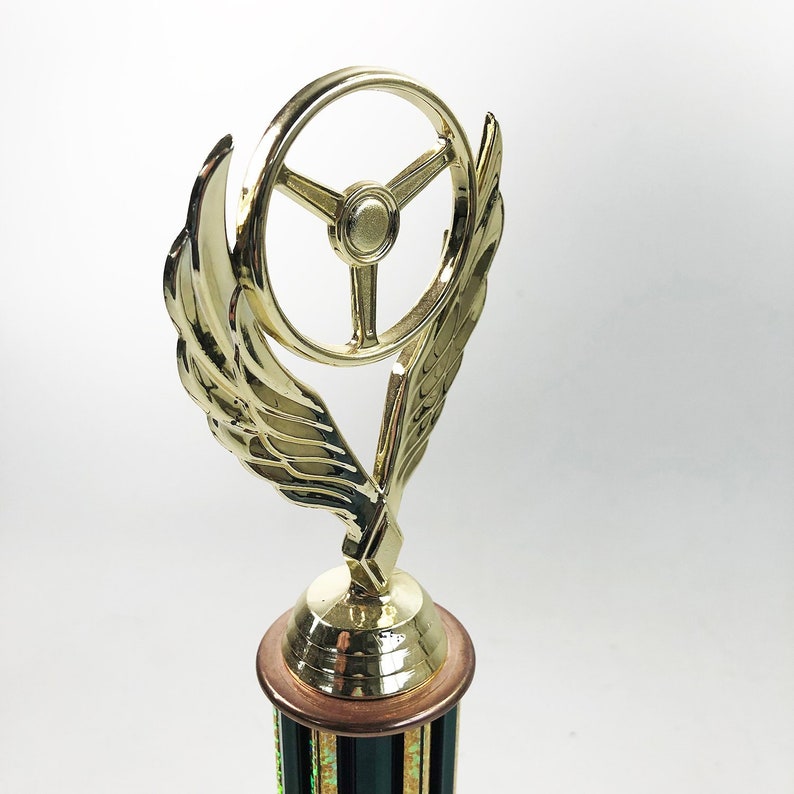 Vintage Car Show Trophy, Car Lover Gift, Man Cave Decor FREE USA SHIPPING image 1