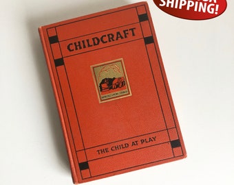 1935 Childcraft Book, Childcraft Volume 5 or Volume 6, Nice Condition, Replacement Volumes