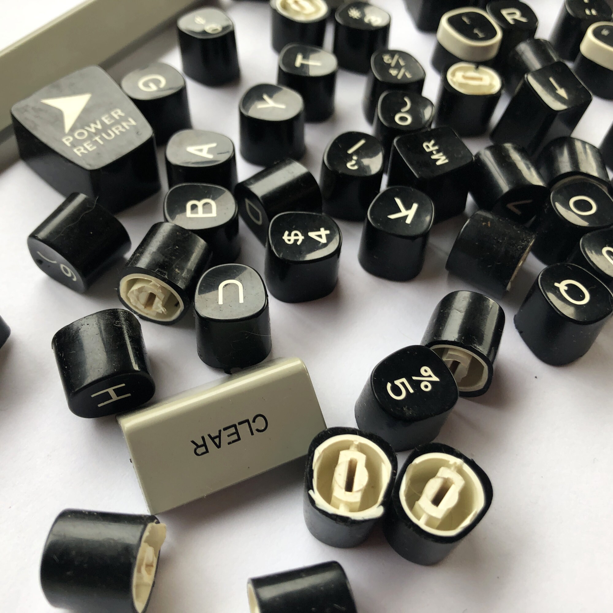 Electra Key Smith Corona Electra 210 Typewriter Keys - 1970s Replacement Parts - Etsy