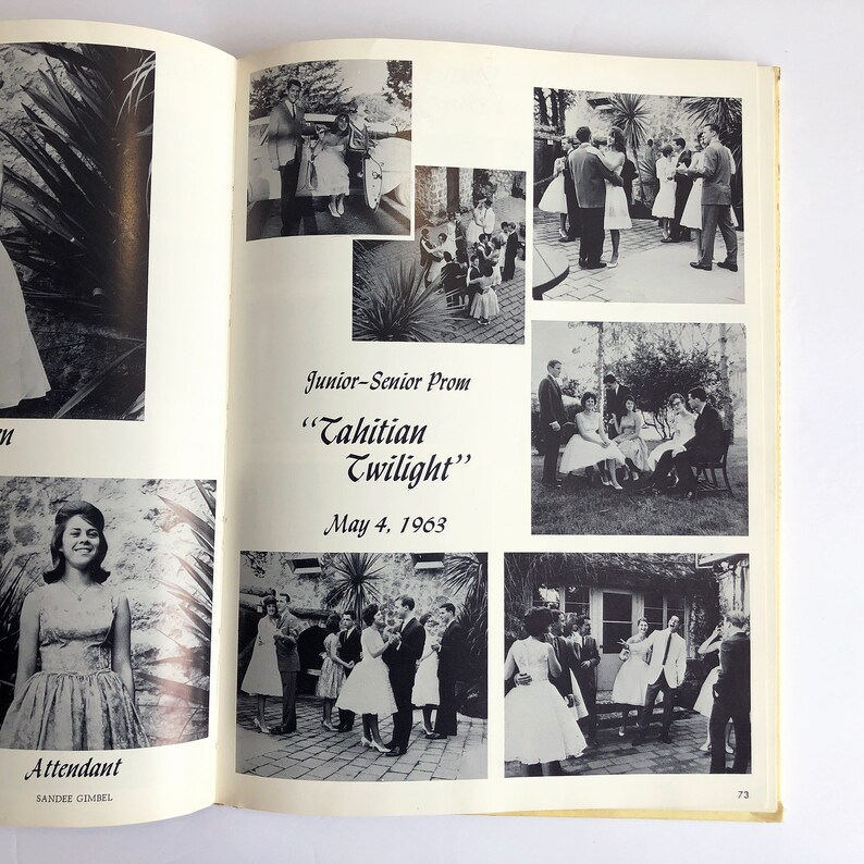 Carmel High School Yearbook 1961 1962 or 1963 El Padre Etsy