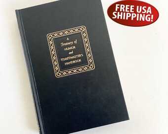 Vintage Humor Handbook, 1955 Spencer Press, Toastmaster Anecdotes and Jokes