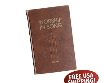 洋書　古書　worship and service hymnal 1958 洋書 古書 worship and service hymnal 1958 Vintage Lutheran