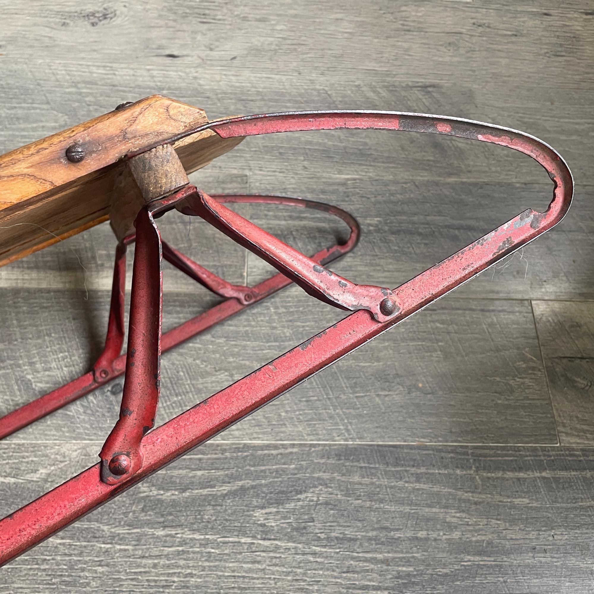 1940s-50s Flexible Flyer 44 Airline Pilot Snow Sled, 44