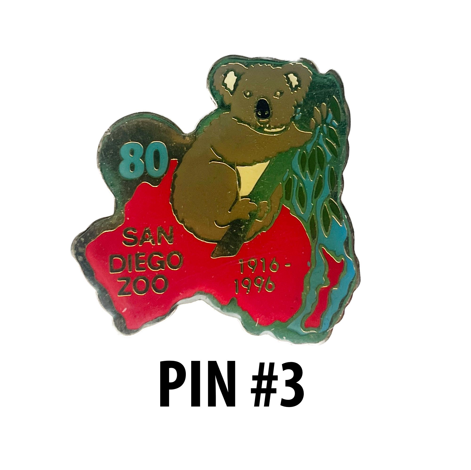Vintage San Diego Zoo Anniversary Enamel Pin, Animal Lover Gift - Etsy
