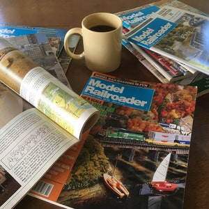 Model Railroader Magazine from the 1960s - Back Issue, How to Model Railroading Magazine, Toy Trains, Old Model Train Magazine, Railroadiana