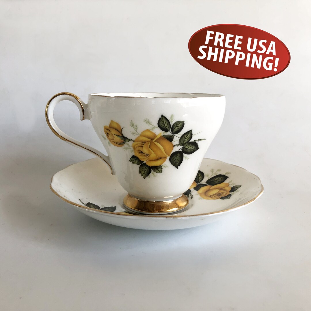 Rose Ridgeway England Ridgeway Potteries Ltd., Royal Adderlay English Bone China Tea Cup ...
