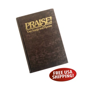 Vintage Praise! Our Songs and Hymns - 1976 Church Hymnal, Church Hymn Book, Hymnal, Christian Song Book, Praise Book, Brentwood-Benson Music