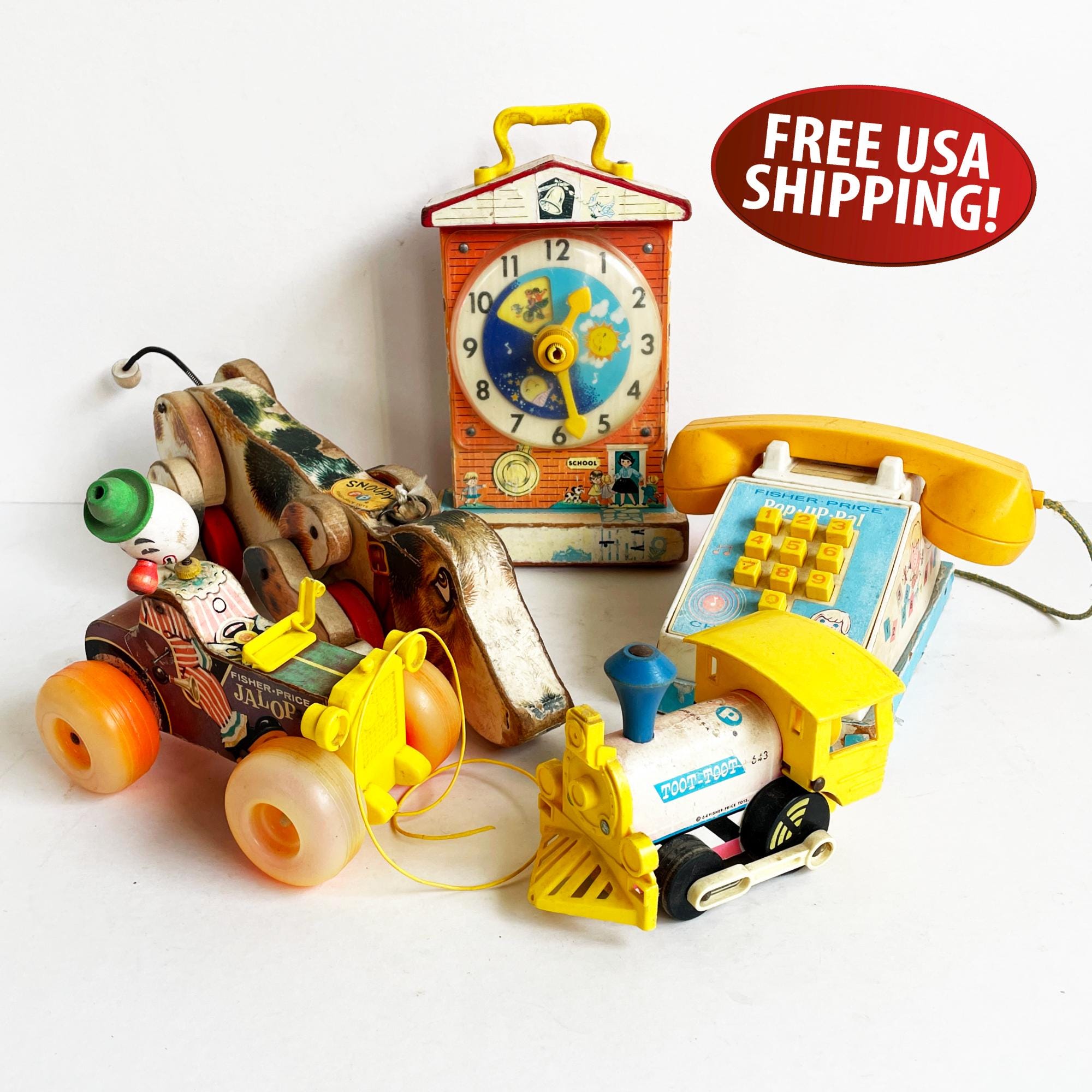 1960s Toy Phone - Etsy