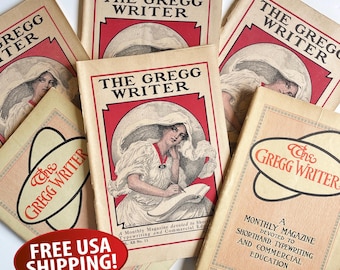 The Gregg Writer Magazines, 1910-1912: Early 20th Century Business Publication