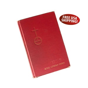 1958 Lutheran Service Book and Hymnal - Music Edition