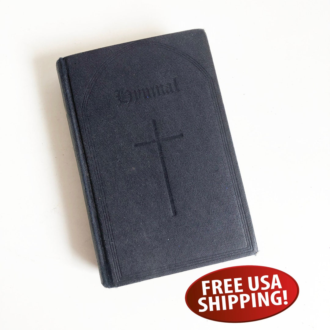 Episcopal Church Pocket Hymnal, 1943 WWII Hymnal, Hymn Book, Hymnal