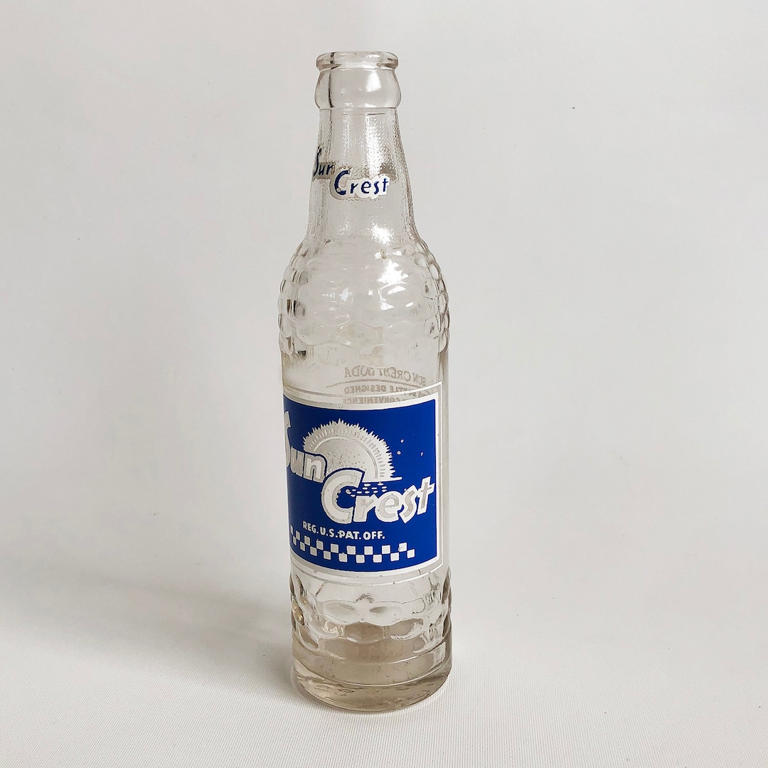 1950s Sun Crest Soda Pop Bottle: Atlanta Nugrape Collectible - Etsy