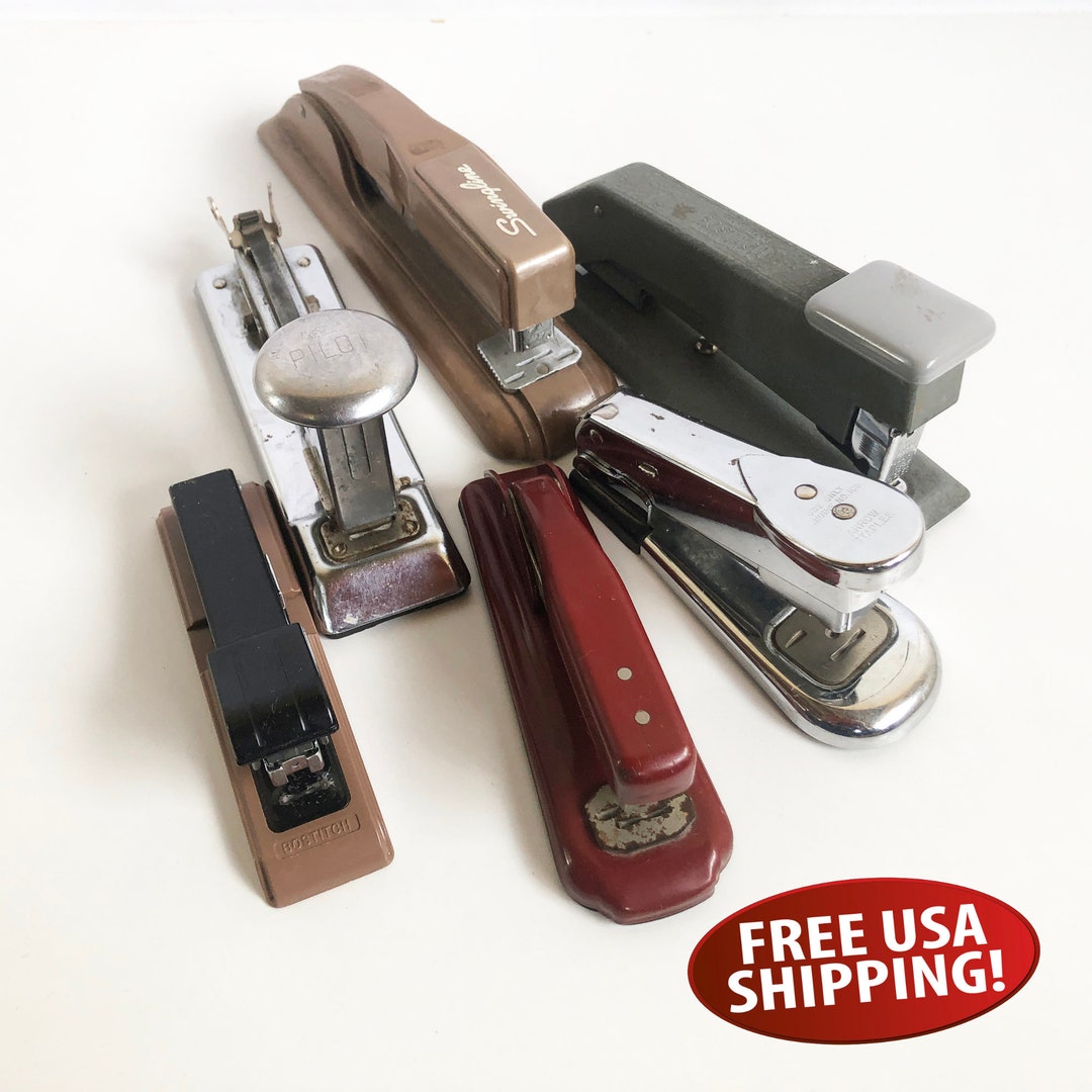 Midcentury Stapler Collection Bundle of 6 Staplers USA Made Etsy