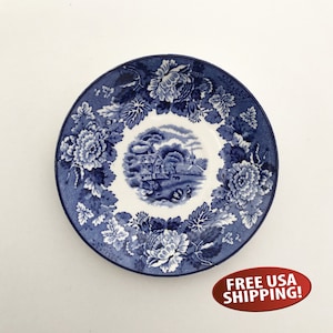 Enoch Woods English Scenery Blue - Etsy