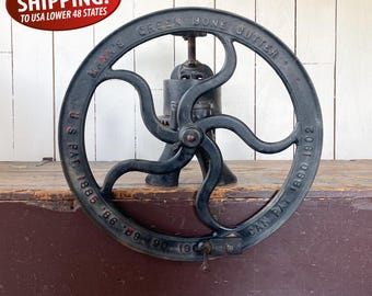 Antique Mann's Green Bone Cutter #5: Early 20th Century Farm Machine, Machinery Collector