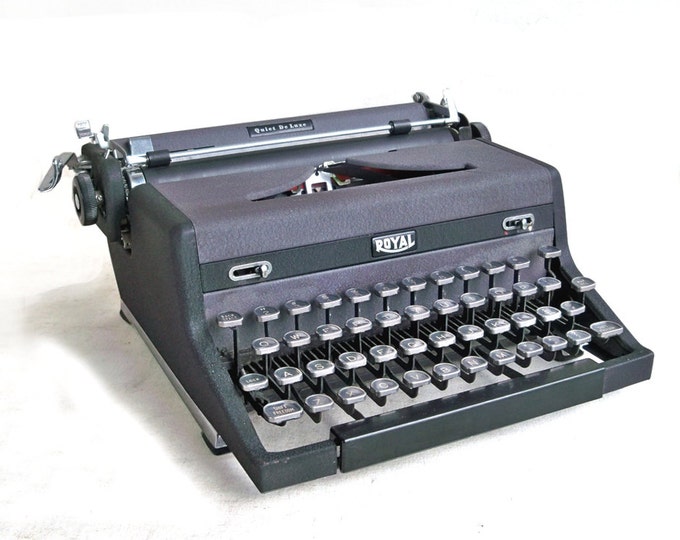 royal quiet deluxe typewriter royal quiet deluxe typewriter