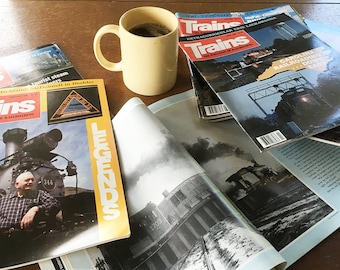 Vintage Trains Magazine Bundle: 1960s-80s Back Issues