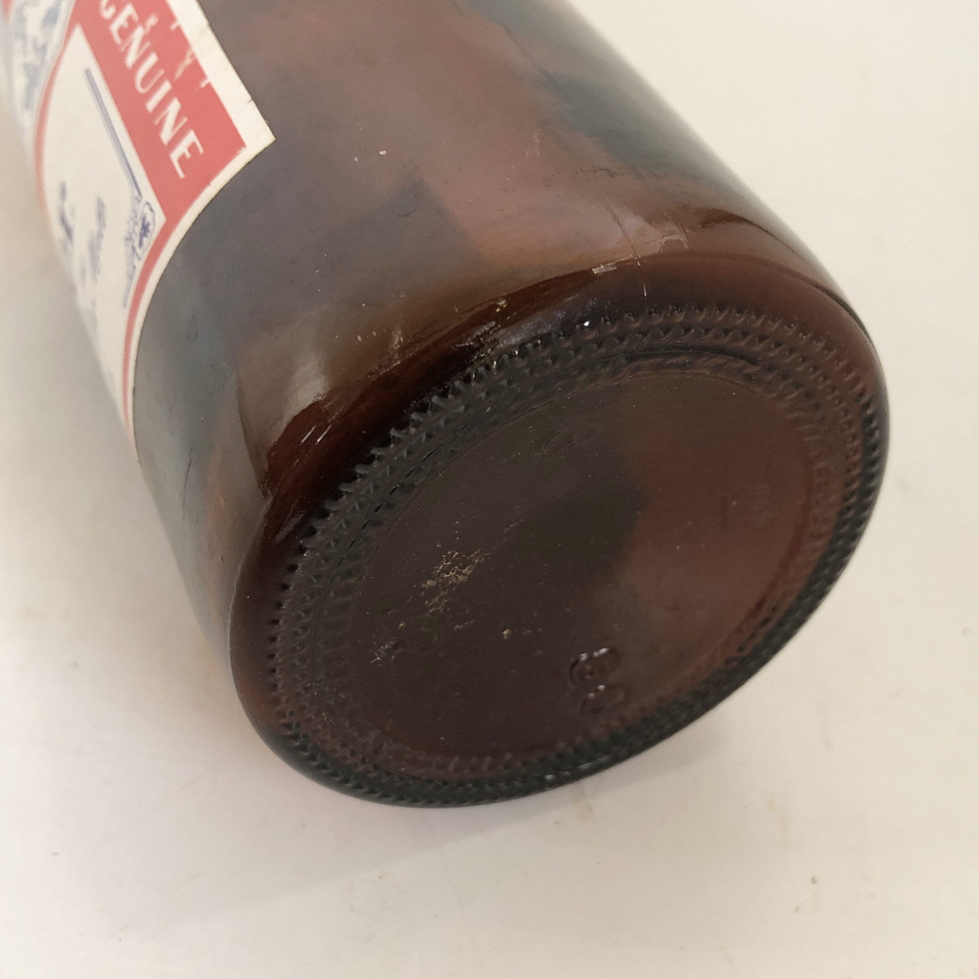 Vintage Budweiser Beer Bottle, 1970s-80s Bar Display, Breweriana