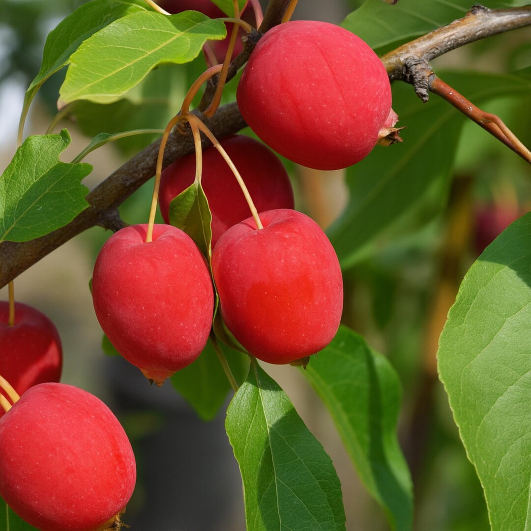 Gallery Detail: 25 Pink Glow Dolgo Crabapple Seeds Ornamental Flowering Tree Cold
