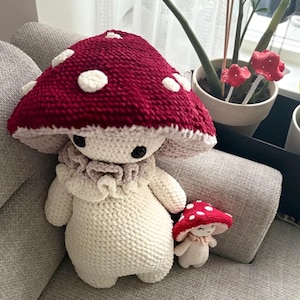 Adorable Mushroom Guy Amigurumi | Beginner-Friendly Crochet Pattern PDF