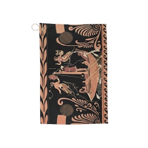Vintage Inspired Golf Towels - Perfect for Golf Lovers, Art Enthusiasts, Gifts for Him/Her, Course Accessories, Fun Golf Decor