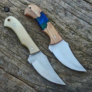 Handcrafted Farrier Rasp Steel CowBoy Bull Cutter With Leather Sheath,  Anniversary Gifts, Gifts For Him, Bull Cutter Knife, Cowboy Gifts