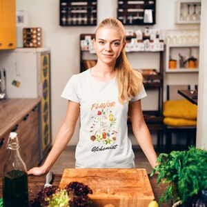 Foodie Inspired Unisex Tee, Healthy Cooking Chef T-Shirt, Kitchen Shirt, Food Lover Gift, Culinary Apparel