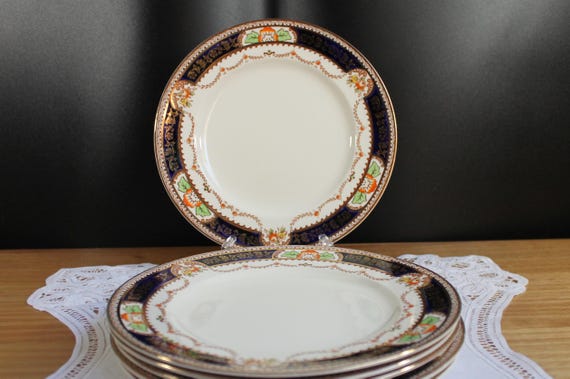 Vintage Alfred Meakin Dinner Plate Set of 6 Art Deco 1930s - Etsy