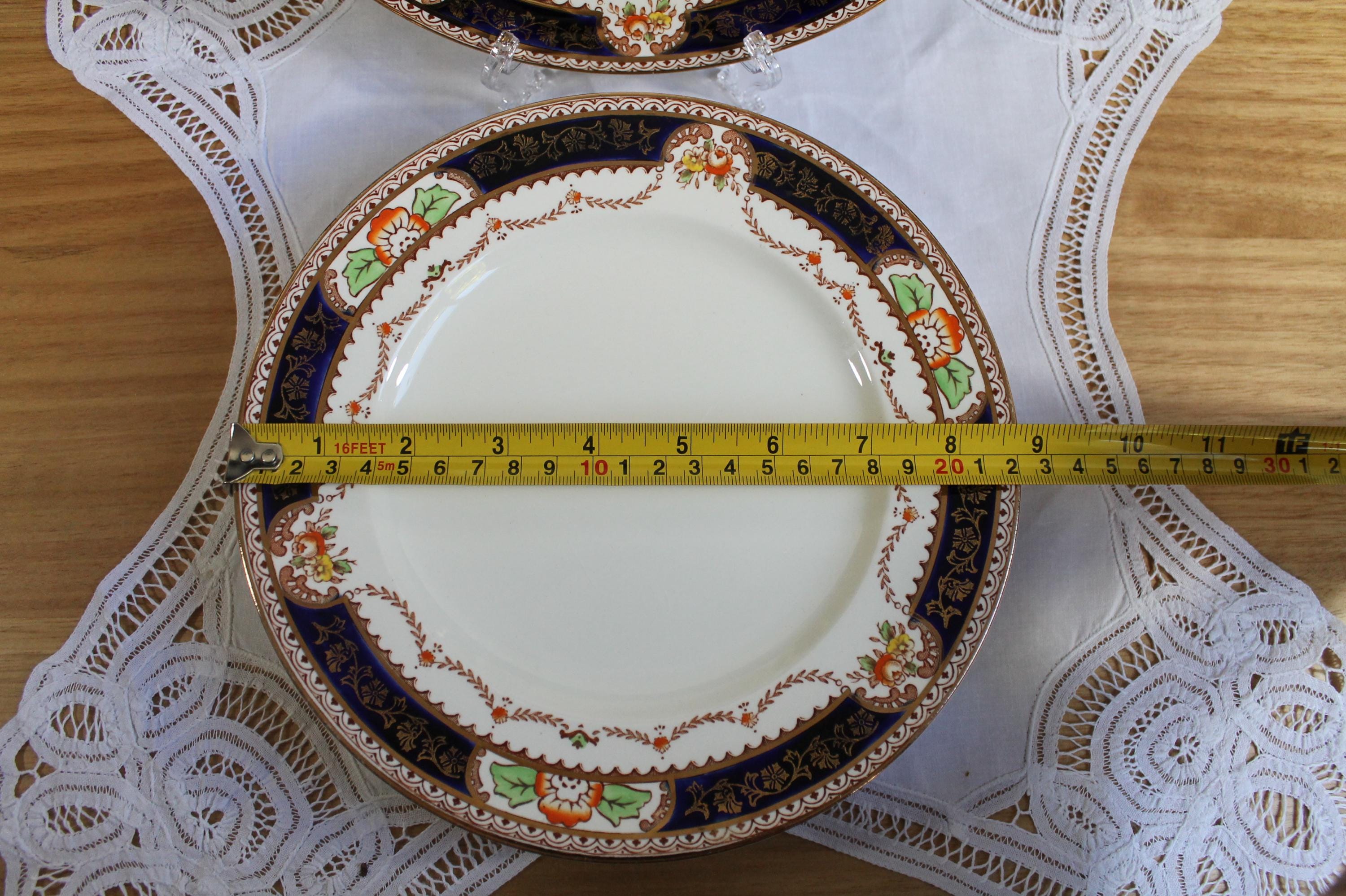 Vintage Alfred Meakin Dinner Plate Set of 6 Art Deco 1930s - Etsy