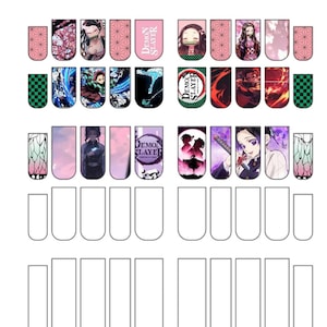 Demon Slayer Press On Nails