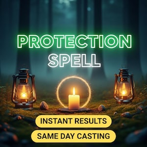 Protection Spell | 24-Layer Energy Shield Ritual for Safety, Cleansing & Curse Removal
