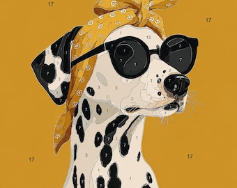 Kit personalizzato per dipingere con i numeri il tuo animale domestico, ritratto personalizzato di cane o gatto su tela