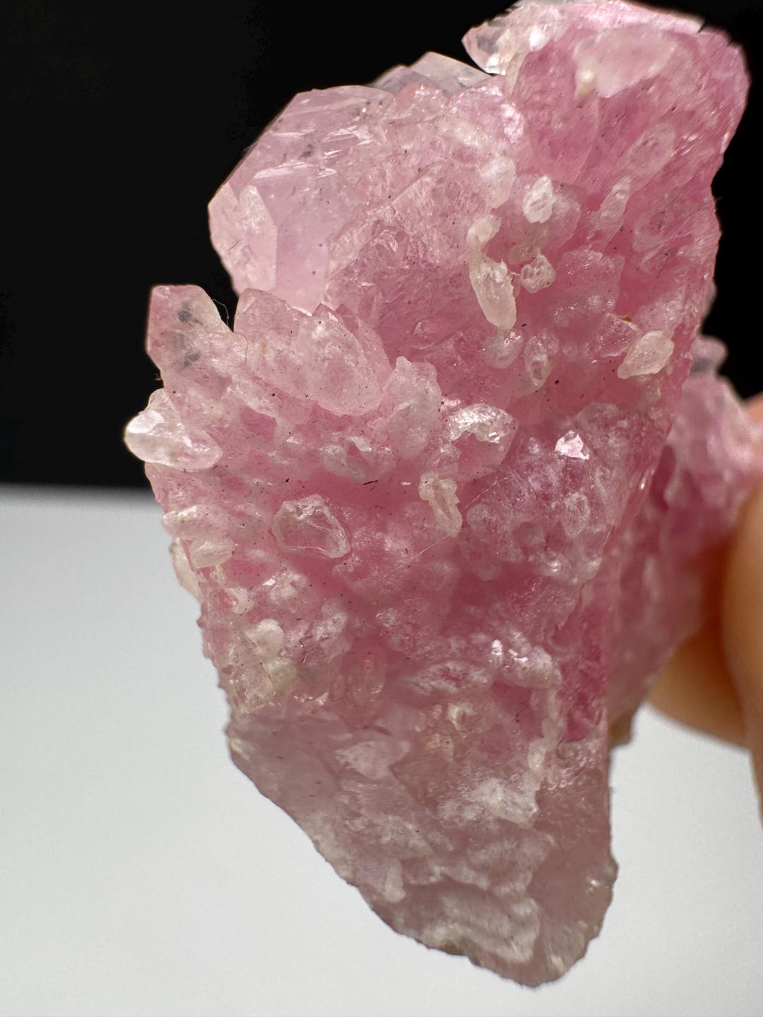 Crystalized Rose Quartz Canga Rosa Mineral Specimen From Bahia Brazil ...