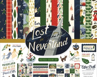 ECHO PARK Cartography No 1 Collection Kit*12/"x12/" Scrapbook Paper Papercrafts D