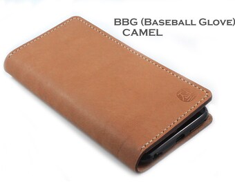 BASEBALL GLOVE Leather wallet for iPhone 15, 15 Pro, 15 Pro Max, 15 plus and all other iPhone series (Free Personalized)